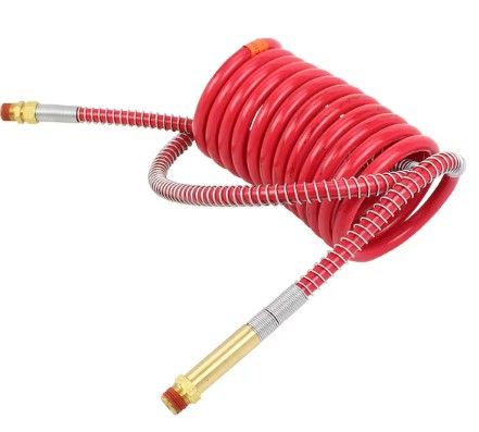 Air Brake Coil - POLAR AIR®, 15 Ft., with 40" Lead, Red/Emergency