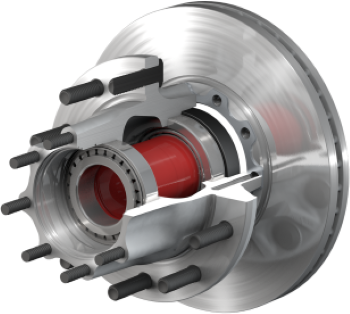Aluminum PreSet Hub/Rotor R Drive