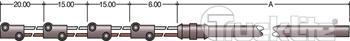 240" UPPER ID AND LICENSE HARNESS