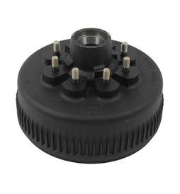 Hub &amp; Drum Only, 865 Uses 25580/02475, 9/16 Studs