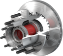 Aluminum PreSet Hub/Rotor R Drive